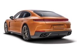 Porsche Panamera Rear View Porsche Panamera Rear View